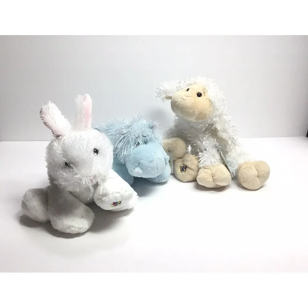Ganz Webkinz animals plush stuffed toys NWT hippo NWT sheep rabbit